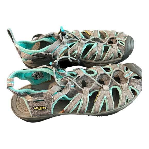 Women’s KEEN Sandal Grey/Green 7.5 - Picture 3 of 7